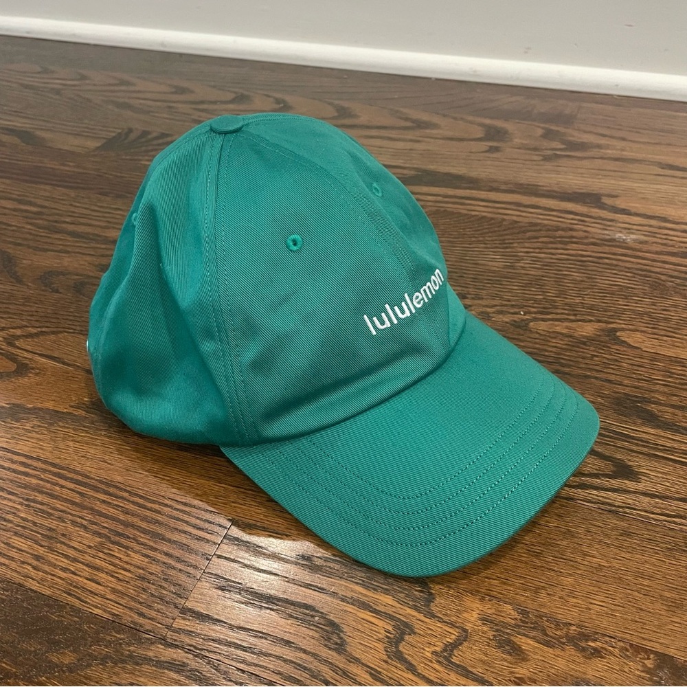 LULULEMON ATHLETICA Baller Cap Kelly Green Branded Baseball Cap Hat